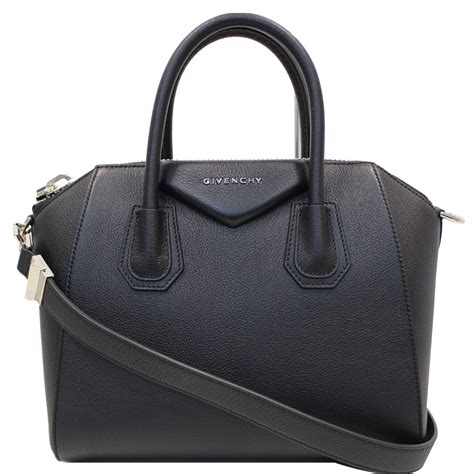 givenchy antigona black leather bag replica|givenchy antigona price.